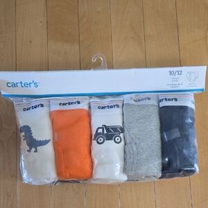 Carters brand new boys underwear 10 pack size 10/12
